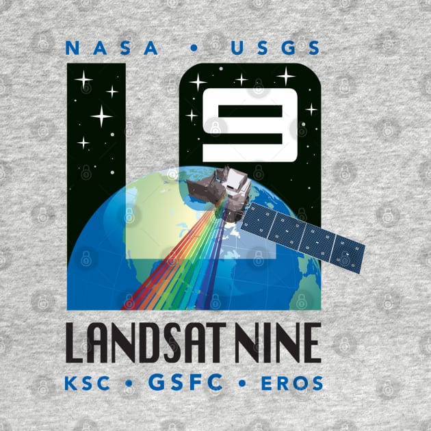 NASA Landsat 9 Logo by FaelynArt